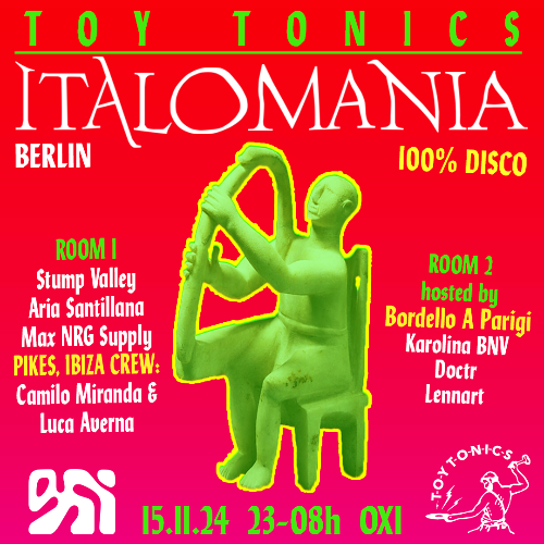 Toy Tonics: Italomania